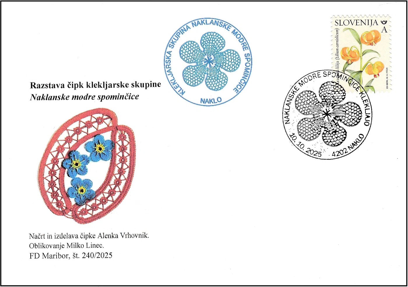 NAKLANSKE MODRE SPOMINČICE KLEKLJAJO